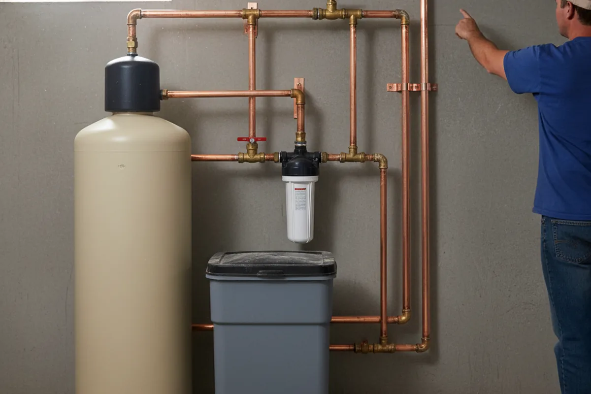Whole-house water treatment system installed in Fort Howard
